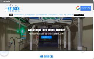Bridger Bubbles Car & Dog Wash website
