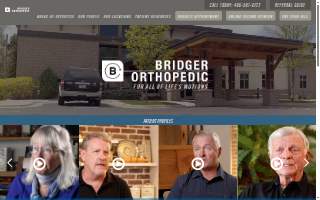 Bridger Orthopedic & Sports Medicine website