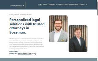 Cook Phelan Attorneys at Law website