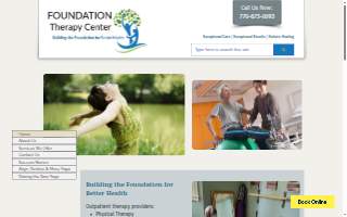 Foundation Therapy Services website