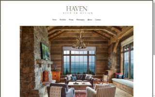 Haven Interior Design website
