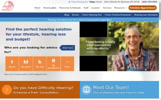 Hearing Aid Institute website