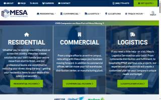 Mesa Moving and Storage: Bozeman website