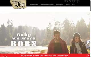 Montana Spirits & Wine website