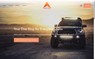 New Age Detailing website