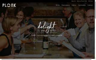 Plonk Bozeman website