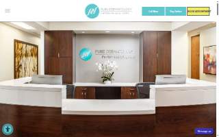 Pure Dermatology website