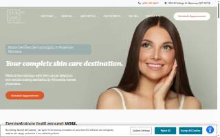 SkinCare MT website
