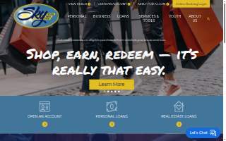 Sky Federal Credit Union website