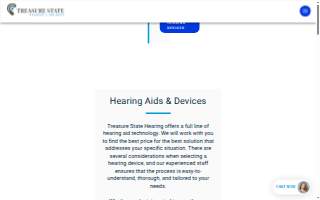 Treasure State Hearing & Balance website