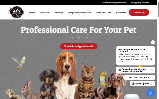 Valley View Veterinary Hospital website