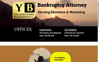 Yellowstone Bankruptcy (Bozeman) website