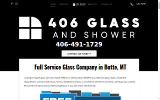 406 Glass and Shower website