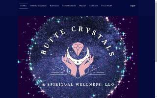 Butte Crystals & Spiritual Wellness, LLC website