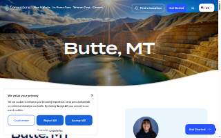 Cornerstone Caregiving of Butte website
