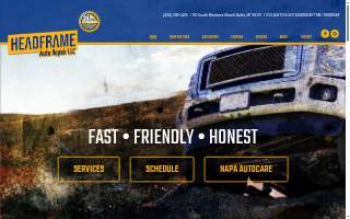 Headframe Auto Repair LLC website
