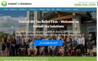 Instant Tax Solutions of Butte website