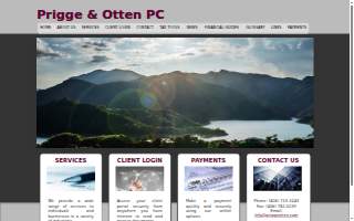 Prigge & Otten PC website