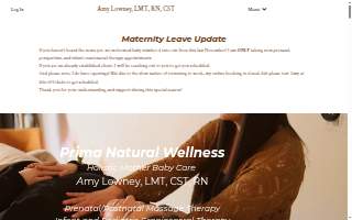 Prima Natural Wellness website