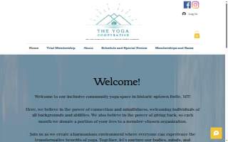 The Yoga Cooperative MT, LLC website