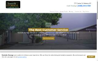 A1 Eastside Storage of Great Falls, Montana website
