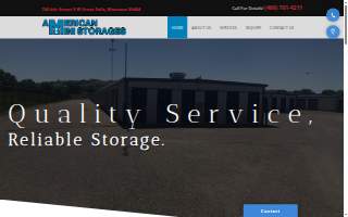 American Mini Storages website