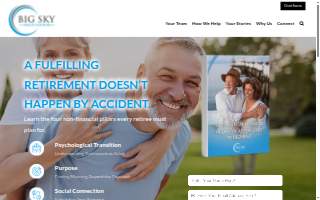 Big Sky Wealth Advisors website
