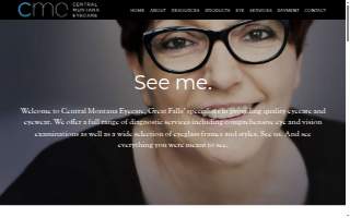 Central Montana Eyecare website