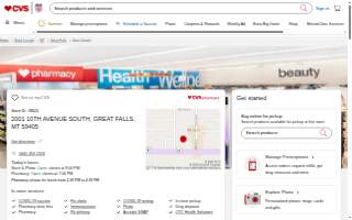 CVS website