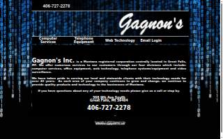 Gagnon's Inc. website