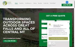 Greenleaf Landscape Management, Lawn & Fertilizer & Trees & Snow Removal website
