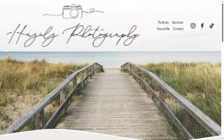 Hazelz Photography website