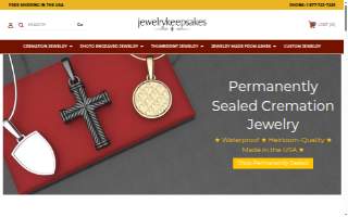Jewelry Keepsakes website