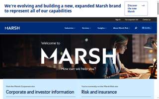 Marsh McLennan Agency of Bozeman website