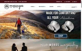 Messages in Metal website