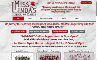 Miss Linda's School of Dance website