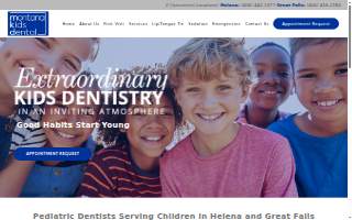Montana Kids Dental Great Falls website
