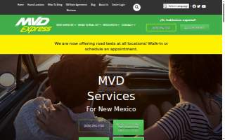 MVD Express - Great Falls website