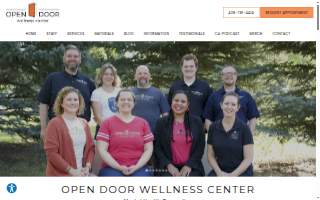 Open Door Wellness Center website