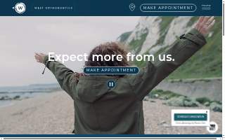 West Orthodontics of Great Falls website