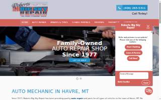 Roberts Big Sky Repair website