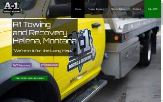 A1 Towing and Recovery website