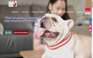 Apex Animal Hospital website