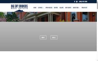 Big Sky Brokers website