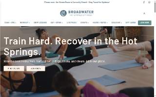 Broadwater Hot Springs & Fitness website