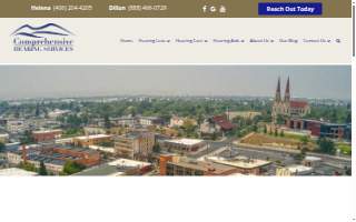 Comprehensive Hearing Services website