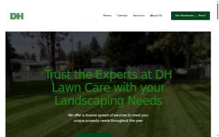D & H Lawn Care, LLC website