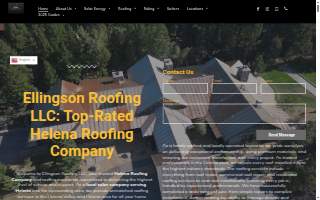 Ellingson Roofing LLC website