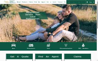 Farmers Union Insurance website