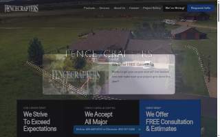 Fence Crafters website